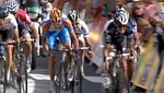 Andy Schleck during stage 3 of the  Tour de France 2010